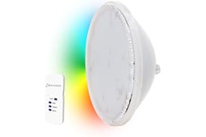 ZAVATTISHOP Seamaid 502839 Lampe Piscine RGB PAR56 Standard, 90 LED avec télécommande