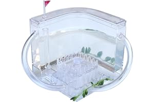 Runsmooth Ant Farm Castle Ant House Set Translucent Gel Nest Observation Kit With Pipe Insect Ecology Box Ant Breeding Cage Educational Toy For Kids Study Ants In The 3D Maze White
