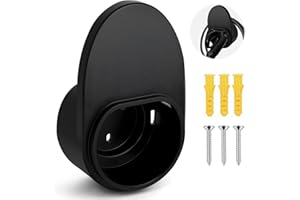 Adiwo Wallbox Cavo di Ricarica aggiornato Tipo 2, Supporto da Parete per Caricabatterie EV. Compatibile con Tutti i Cavi Tipo 2 per Auto Elettriche Plug-in, Ideale per Casa/Professioni (Senza Fibbia)