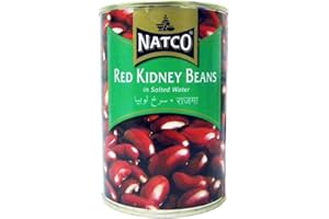 Natco - Haricots rouges - lot de 2 boîtes de 400 g