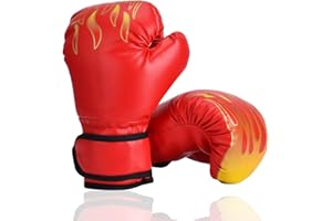 YUIP Arteesol Lot de 2 Gants de Boxe pour Enfants 100 g