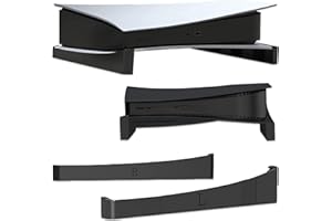 MatoSan Supporto PS5 PS5 Orizzontale Supporto Ps5 Supporto Dissipazione migliorata del calore per la console PS5 Accessori Compatibile con Playstation 5 Disc & Digital Edition PS5 Staffa sdraiata