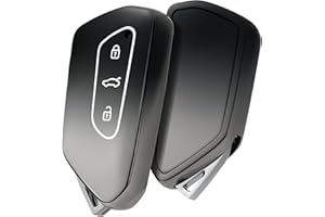 OATSBASF Silikonowe etui na kluczyki samochodowe do VW, Gradient-TPU, silikonowe etui na klucze, kompatybilne z Golf 8, ID3, ID4, GTI, GTE, Seat Leon MK4, Tarraco, Ateca i Skoda Octavia