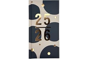 PAULSTORE 2025-2026 Slim Week to View Mid Year Academic Diary Student Teacher Planner (The Best Is Yet To Come)