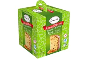 Panettone Giampaoli Senza Glutine Senza Lattosio Con Uvetta Senza Canditi 400 g