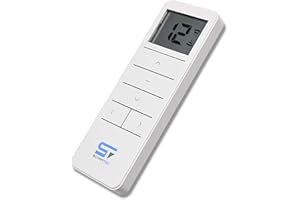 SCHARTEC Télécommande pour volets roulants 15 canaux - Télécommande radio - Interrupteur radio - Émetteur portatif - 433 MHz