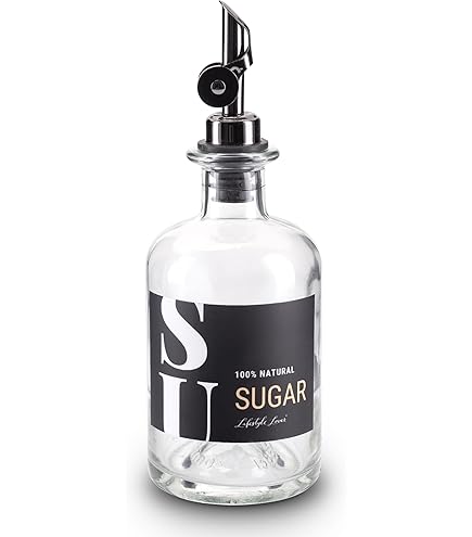 Lot De 2 Distributeurs D'huile Et Vinaigre En Verre Vert Antique - 500ml, Bec Verseur Acier Inox, Bouchon Liège, étiquette Résistante