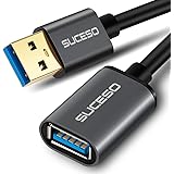 SUCESO Cavo Prolunga USB 3.0 [3M] Maschio A Femmina A 5Gbps Alta Velocit Cavo Estensione USB Placcato Oro per Chiavetta…