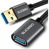USB 3.0 Extension Cable 3 m Cable Extension Cable USB 3.0 A Male to A Female 5Gbps for Card Reader Keyboard USB Stick External Hard Drive USB Hub Printer Scanner Camera etc