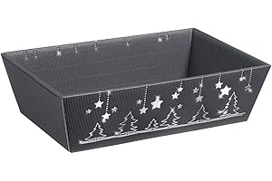 WEINKARTON24.COM 10 Stück Präsentkorb, Geschenkkorb, Weihnachtskorb"Weihnachtsglanz" (mittel)