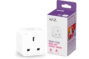 WiZ Smart Plug WiFi Connected. App Control for Home Indoor Lighting Automation, Livingroom, Bedroom.