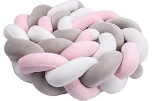 IIQI® Letto a ​Treccia Cuscino, Cuscino Intrecciato (A15,360cm)