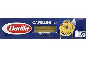 Barilla Classique - Capellini n. 1 à la semoule de blé dur toujours al dente - 1 kg
