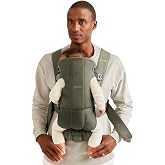 BabyBj&ouml;rn Kanguru Mini 3D Cotton/Dark Green