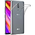 AICEK Cover LG G7, Cover LG G7 Silicone Case Molle di TPU Trasparente Sottile Custodia per LG G7 (6.1 Pollici)
