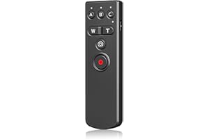 HANPUSEN Wireless Camera Remote Control for Canon Sony Nikon Camera and Smartphone,Camera Zoom Remote Controller, Camera Shutter Release, AF Focus, Video Recording Remote Control