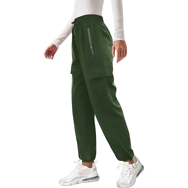 Damen Jogginghose Aus Eisseide - Leichte Sommerhose Mit Tunnelzug & Taschen