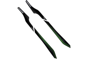 Resin Bike naklejki moto kompatybilne z Kawasaki Versys 650 2017-2020 Zielony Metal. Ochrona uchwytów pasa?era z baga?nikiem przed uderzeniami i zarysowaniami. Naklejki 3D z ?ywicy z efektem 3D.