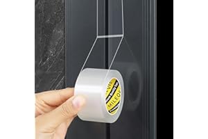 MILEQEE Tür Zugluftstopper 35 mm×3 m NanoTürdichtung Dichtungsband für Türen Türdichtung unten zum Blockieren von Rissen und Lücken