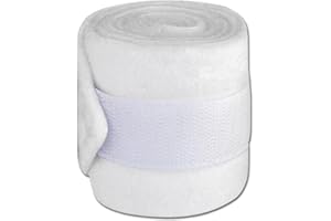 WALDHAUSEN Fleecebandage Mini Shetty, 4er Set, weiß