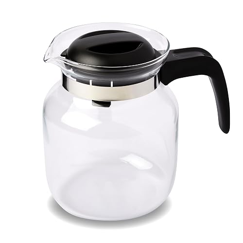 wenco Glaskanne 1,25 l mit Deckel & Ausguss