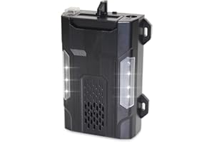 XIAXIA Ahuyentador de Ratas Ultrasónico, Auyentadores de Ratones Potente con Ultrasonido Conversión Frecuencia, Ultrasónico Ratas Interior Exterior para Roedores, Ratones, Topos