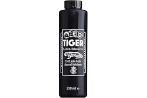 Parisol Tiger Lederschwärze 250 ml Lederfarbe Lederfärbemittel schwarz Bense + Eicke