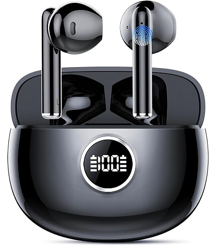 Auriculares Inalámbricos Bluetooth 5.4 - 40h De Batería, Reducción De Ruido Y Resistencia Al Agua IP7 - Sonido Envolvente