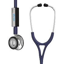 LIFE LINE L1 Steel Stethoscope (Dark Blue) | Dual Side Diaphragm ...