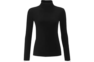 NY Deluxe Edition Women Ladies Ribbed Stretch Polo Turtle Neck Rib Top Jumper UK Size S/M M/L