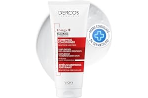 Vichy Dercos, Balsamo Fortificante, Per Capelli Sottili e Fini, Azione Anti-Caduta da Rottura, Fibra del Capello Rafforzata, Con Aminexil, Vitamine PP, B5, B6 e Ceramide, Densi -Solutions, 200 ml
