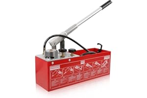 Dyna-Living Pressure Test Pump 12L 0-60Bar Pressure Tester Plumbing Water Pipe Line Installation Heating System Water Leakage Test Pump