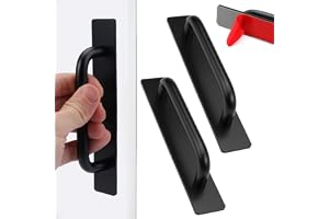 2 stycken självhäftande möbelhandtag, 147 mm aluminium dörrhandtag borrfria