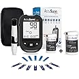 AccuSure Simple Digital Glucometer Kit | With 25 + 50 (Additional) Strips,10 Lancet,1 Lancing device for Accurate Blood Glucose Sugar Testing Machine