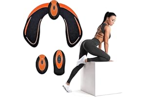 AILEDA Elettrostimolatore Glutei,EMS Elettrostimolatore Muscolare Glutei,Tonificatori muscolari per Glutei,Glutei Allenatore con USB Ricaricabile, Glutei Allenatore Intelligenti per l'anca Donna