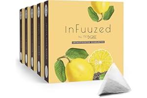 ‎720°DGREE 720°DGREE "InFuuzed" Geschmack Eistee Zitrone - 100 Beutel mind. 50 Liter - Kein Zuckerzusatz, Ohne Kalorien - Natürlich lecker für Deine Trinkflasche: Die Getränke Alternative zu Eistee, Limonade