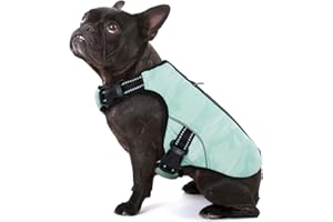 IECOii Gilet rafraîchissant pour chien de petite taille, veste rafraîchissante pour temps chaud, gilet de refroidissement par évaporation pour chiens avec sangles réglables, vêtements rafraîchissants