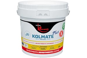 Kolmer Pintura Fachadas Antimoho KOLMATE PLUS (Blanco, 5 kilos)