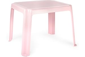 Muddy Hands Strong Childrens Plastic Table Toddlers Kids Indoor Outdoor Garden Study Activity (Green)