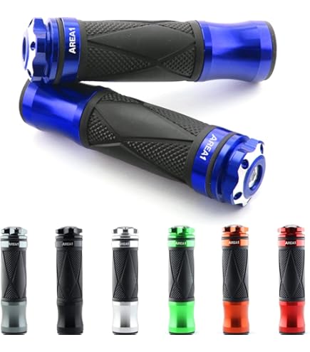 Universal Motorrad Handgriffe 22mm - Chrom Gasgriff Für Harley, Honda, Yamaha & Mehr