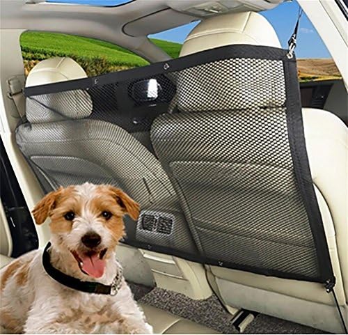 LOHUA Pet Dog Car Net Barrier Backseat Mesh for Vehicle,Keep Pets Off the Front Seat