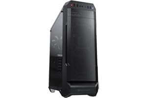 Cougar Gaming | BOITIER PC Gaming | MX331MESH - pour Cartes mères Mini-ITX, Micro-ATX, et ATX - Peut accueillir jusqu'à 5 Ventilateurs et 1 radiateur de Refroidissement à Eau de 240 mm