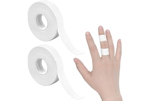 AOZUO 2 rolki taśmy sportowej, taśma kinezjologiczna 1,5 cm x 10 m, samoprzylepna, przyjazna dla skóry, wodoodporna