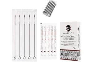 Aghi Tatuaggio Tradizionale WARRIOR Tattoo Needle Acciaio Chirurgico giapponese Monouso Sterile per Macchina Tatuaggio Round Magnum(T1207RM)