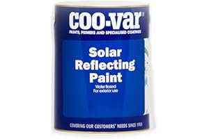 COOVAR Solar Reflecting Paint - White - 5 Litre