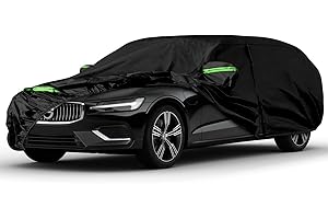 JUDANNA Funda Coche Reemplazo para 2011-2024 Volvo V60 Cross Country, Funda para Coche Exterior Cubre Coches Impermeable Transpirabl Coberturas Completas protección de Nieve, Lluvia, Polvo