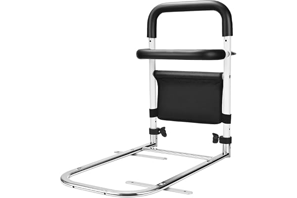 Hlieeosfcn Barrière de lit, Garde-Corps de lit pour Chambre, Barrière Anti-Chute pour Lits, Réglable, Adaptable, Barrière de Protection pour Handicapé Hospitaliers