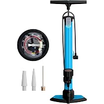 Pompa A Pedale Portatile Per Bicicletta – Mini Pompa Con Valvola Presta E Schrader, Per MTB E Palloni