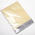 Italian Options 250GSM Metallic Textured Card Craft Paper 10 Sheets, Gold