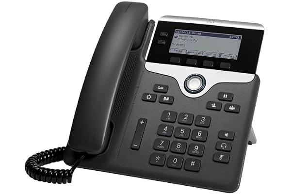 Cisco IP Phone CP-7821-3PCC-K9 - Téléphone VoIP - SIP, SRTP - 2 Lignes
